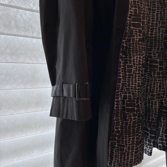 Via spiga water-resistant single breasted trench with hood - Picture 2 of 9